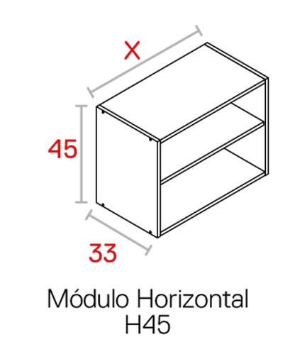 Módulo Horizontal H45