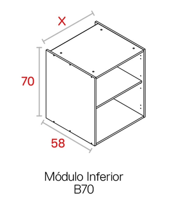 Módulo Inferior B70